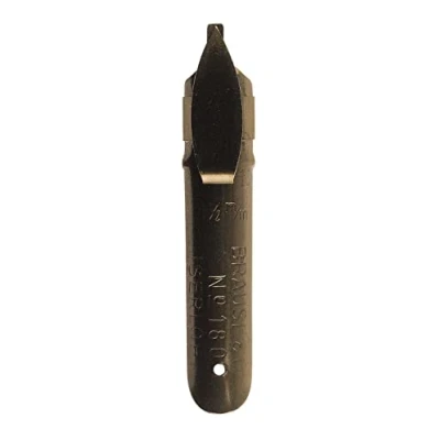 Abbildung von Brause 158515B Packung mit 15 Banzugfedern 1,5mm für Linkshänder, abgeschrägter Spitze und Reservoir die westliche Kalligrafie, ideal Kalligraphie, 1 Box