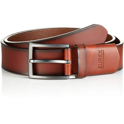 Abbildung von Eurex by Brax Herren Style Gürtel, Cognac, 110