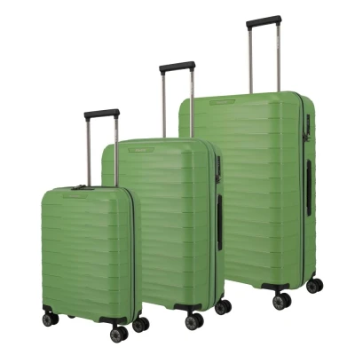 Abbildung von Travelite 3TEILIG Kofferset, Größe: One Size, Grün