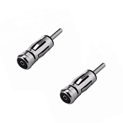 Abbildung von Audioproject A274 20 2 Stück Set Antennenadapter Autoradio ISO &gt; DIN gerader Antennen Adapter PKW Auto KFZ
