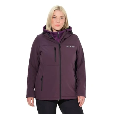Abbildung von Ulla Popken Softshelljacke HYPRAR wasserabweisend Stretch