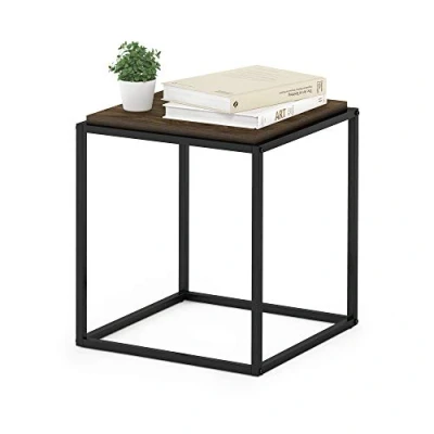 Abbildung von Furinno Moretti Modern Lifestyle Stapelbares Regal, 1 stufiger, Columbia Walnuss