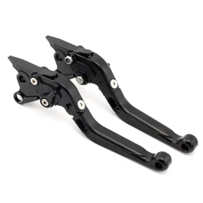 Abbildung von Motorrad Kupplungshebel Für Ducati Monster S2R/S4/S4R/900/1000 Multistrada 1000/1100 Bremse Kupplung Hebel Einstellbare Falten Ausziehbar Bremshebel(Schwarz)