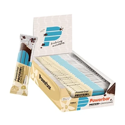 Abbildung von Protein Plus Low Sugar Vanilla 1(30x35g) POWERBAR