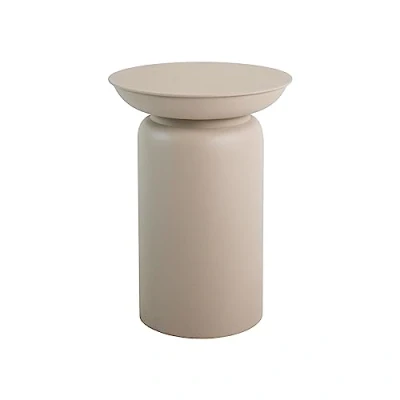 Abbildung von Kick Collection Beistelltisch Clay Beige Modern und Hochwertig Metall Erhältlich in vielen Farben