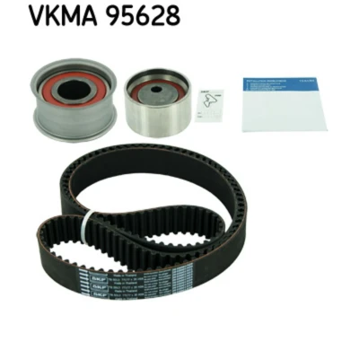 Abbildung von SKF VKMA 95628 Zahnriemensatz 177 mit abgerundetem Zahnprofil MITSUBISHI: GALANT 6 Kombi,