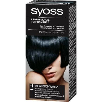 Abbildung von Syoss Color 1 4 Blauschwarz Stufe 3