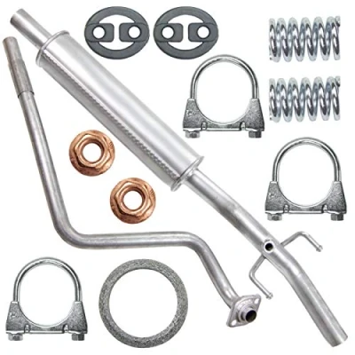 Abbildung von Mitteltopf Auspuff Mittelschalldämpfer für Toyota Yaris 1 I P1 1.0