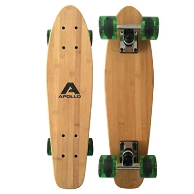 Abbildung von Fancy Skateboard. Vintage Mini Cruiser 22.5 inch