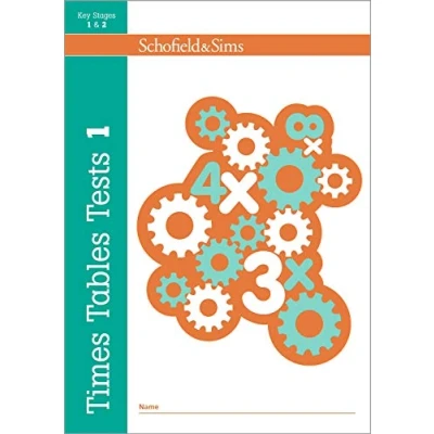 Abbildung von Times Tables Tests 1: KS1/KS2 Maths, Ages 5 8