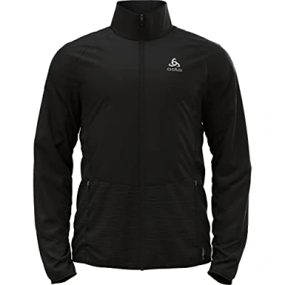Abbildung von ODLO Essential Insulator Hybrid Trainingsjacke, Herren, Größe: XL, Black