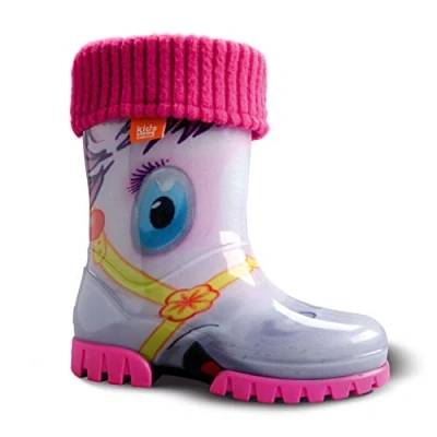 Abbildung von DEMAR Kinder Gummistiefel gefüttert Twister LUX (20/21, Pony)