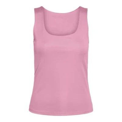 Abbildung von VERO MODA Damen Vmmillion Sl Square 2 Way JRS Noos Top, Pink Cosmos, Large
