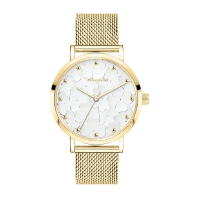 Abbildung von Tamaris Damen Analog Quarz Uhr mit Edelstahl Armband TT 0179 MQ