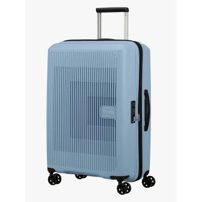 Abbildung von American Tourister Aerostep Spinner 67 Trolley, Größe: One Size, Soho grey