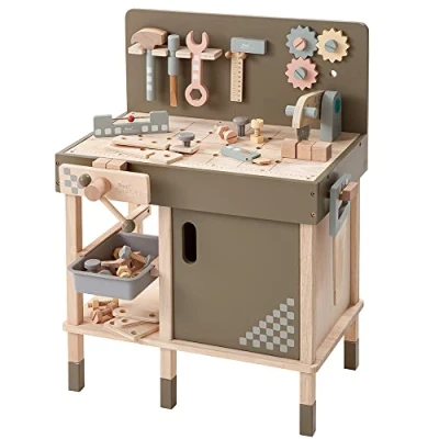 Abbildung von howa Spielwerkbank, Kinderwerkbank aus Holz mit 47 tlg. Zubehör