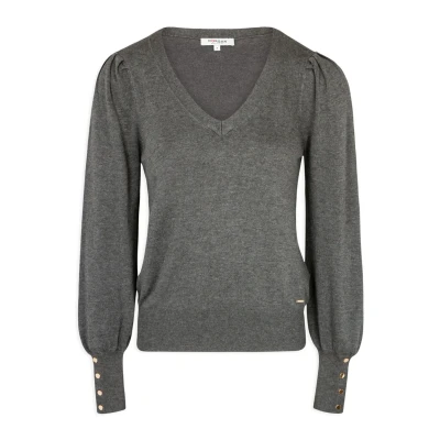 Abbildung von Morgan Strickpullover, Damen, Größe: 40, Anthracite