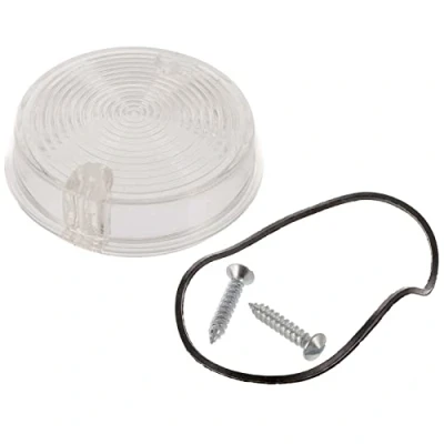 Abbildung von Blinkerkappe hinten rund Simson S51, S50, SR50, TS, ETZ weiß
