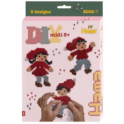 Abbildung von Hama midi Hängebox Snow Leprechauns