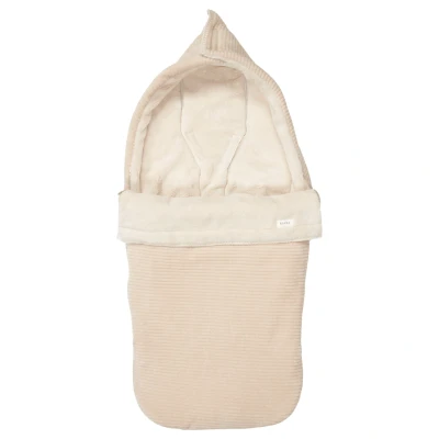 Abbildung von Koeka Buggy Fußsack Plüsch Vik sand