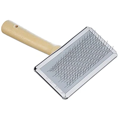 Abbildung von Nobby Nature Line Rupfbürste mittel, Holzgriff, 8,5 x 4,5 cm,