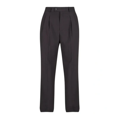 Abbildung von Urban Classics Double Pleated Pants Stoffhose, Herren, Größe: 31, Black