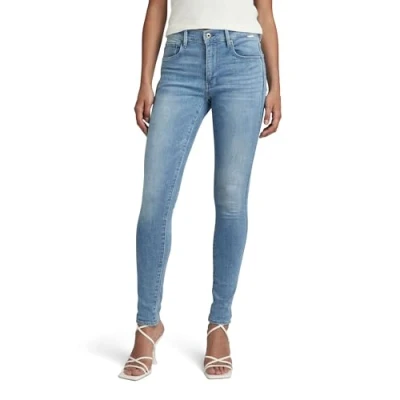 Abbildung von G Star HIGH Jeans Skinny Fit, Damen, Größe: 32x30, Sun faded glacier grey