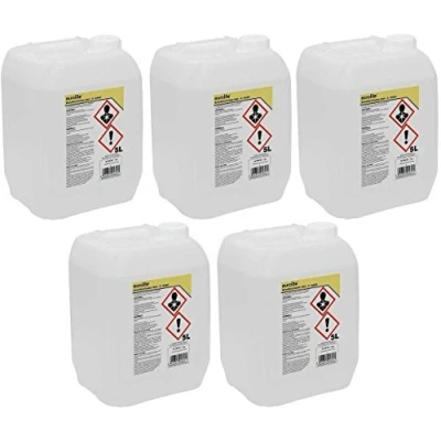Abbildung von 5x 5 L = 25 Eurolite Smoke Nebel Fluid, B (Basic) Nebelfluid für Nebelmaschine
