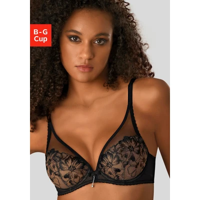 Abbildung von JETTE Bügel BH, in einzigartigem Blumen Design, sexy Dessous