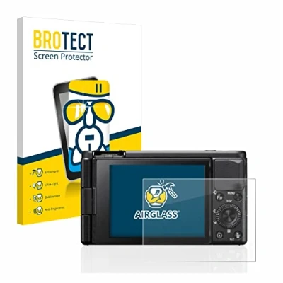 Abbildung von BROTECT Schutzglas für Sony ZV 1 Schutzfolie Panzer Folie Glas [Extrem Kratzfest 9H, Anti Fingerprint, Ultra Transparent]