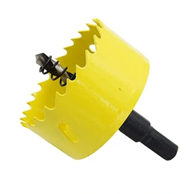 Abbildung von LAIWEI Lochsäge 60mm zum Bohren von Löchern in Holz, Gipskarton, PVC, etc. Scharfes und langlebiges Bohrwerkzeug