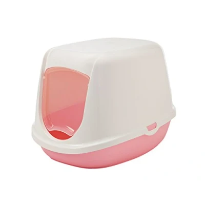 Abbildung von Savic Kittentoilet Home Duchesse 44.5x35.5x32 cm Katzenklo Rosa...