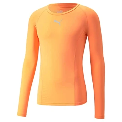Abbildung von Puma LIGA Longsleeve Unterhemd/shirt, Herren, Größe: Small, Neon citrus