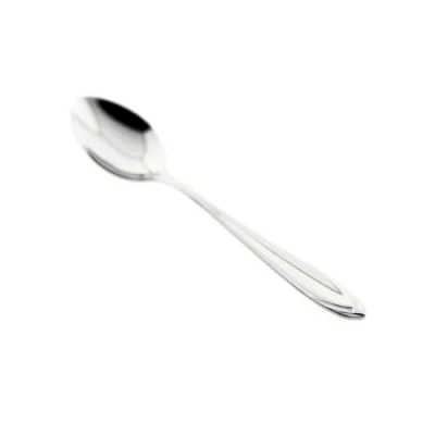 Abbildung von Almina Teelöffel 6 Tlg. Set aus Chrom Edelstahl 18/10 Silber mit Design (6 Stück)