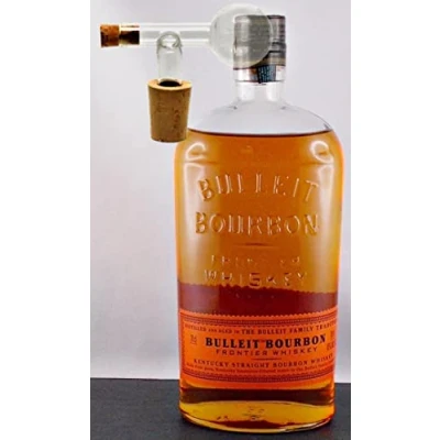 Abbildung von Bulleit Frontier Kentucky Straight Bourbon Whiskey + 1 Glaskugelportionierer zum feinen Dosieren