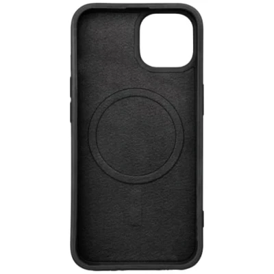 Abbildung von Hama Hülle MagCase für iPhone 14 (Handyhülle, Schutzhülle Rückseite, Apple MagSafe, Case, kratzfest, extra Schutz Kamera und Display, Wireless Charging kompatibel, weich) schwarz
