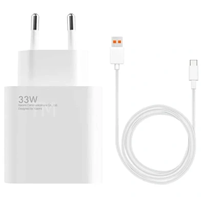 Abbildung von 33W TURBOCHARGE Ladegerät für Original Xiaomi MDY 11 EZ Netzteil USB C Ladekabel Adapter Redmi Note 13 12 10 9 Poco X6 X5 X4 X3 Mi14 Mi13 Mi12 Mi11 Mi10