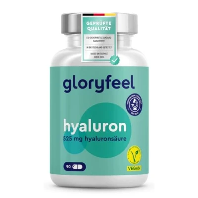 Abbildung von gloryfeel® Hyaluronsäure 525 mg 90 St