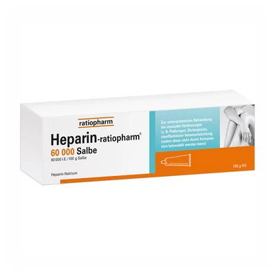 Abbildung von Heparin ratiopharm 60.000 150 g
