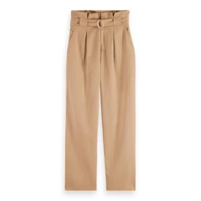Abbildung von Scotch &amp; Soda CORE Daisy Stoffhose, Damen, Größe: XL, Sand