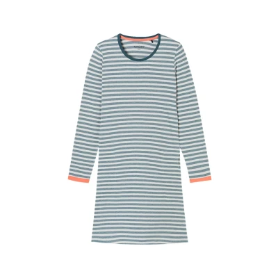 Abbildung von Schiesser Casual Essentials Nachthemd, Damen, Größe: 36, Jeansblau