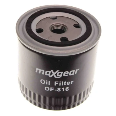 Abbildung von MAXGEAR 26 1524 Ölfilter 3/4 16 UNF mit einem Rücklaufsperrventil Filtereinsatz FORD: Escort 6 Schrägheck, Sierra Mk2 Limousine, Schrägheck