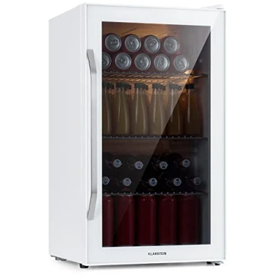 Abbildung von Klarstein Getränkekühlschrank HEA BeersafeXXL Quar 10039427, 83 cm hoch, 47.5 breit, Bierkühlschrank Flaschenkühlschrank mit Glastür
