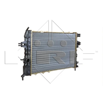 Abbildung von NRF 53898 Kühler, Motorkühlung Aluminium 600 378 34 Kühlrippen gelötet OPEL: Astra G CC, Zafira A, Caravan