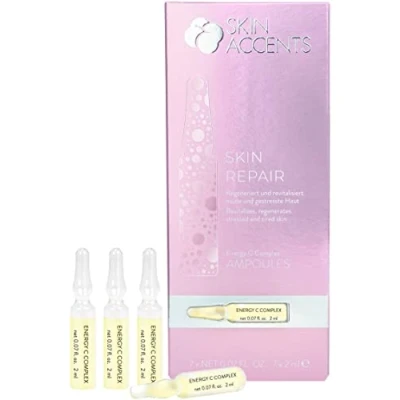 Abbildung von inspira: cosmetics Skin Accents Repair Energy C Complex Ampullen Regeneriert und revitalisiert müde gestresste Haut 14 ml