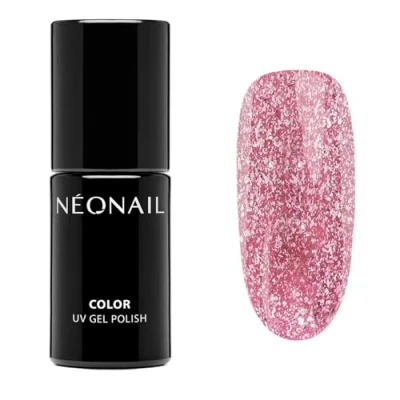 Abbildung von NÉONAIL UV Nagellack 7,2 ml Rosa Blushing Diva Farben Lack Glitzer Gel Nägel Nageldesign