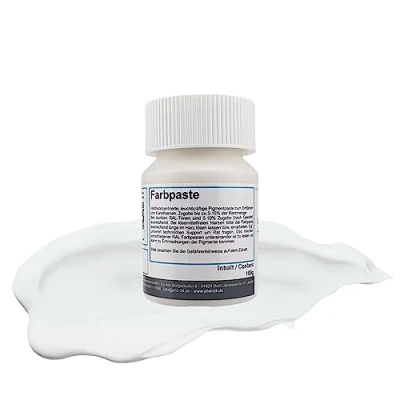 Abbildung von DD Composite Harzfarbe 100g Farbpaste RAL 9010 reinweiß