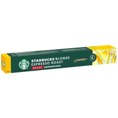 Abbildung von STARBUCKS Blonde Espresso Roast Decaf by Nespresso, Kaffeekapseln, 80 Kapseln (8 x 10)