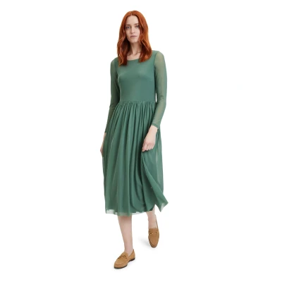 Abbildung von Vera Mont Midikleid &quot;Vera unifarben&quot;, Material