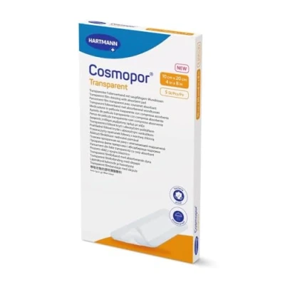 Abbildung von Cosmopor Transparent 10x20cm Steril 5 St